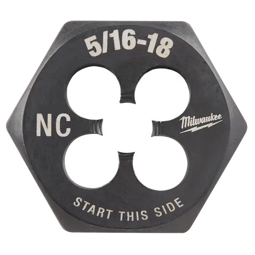 5/16"-18 NC 1-Inch Hex Threading Die