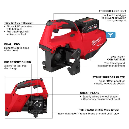 M18™ FORCE LOGIC™ Single Channel Strut Shear Kit