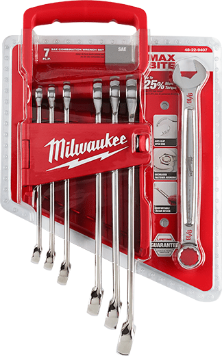 7-Piece Combination Wrench Set - SAE