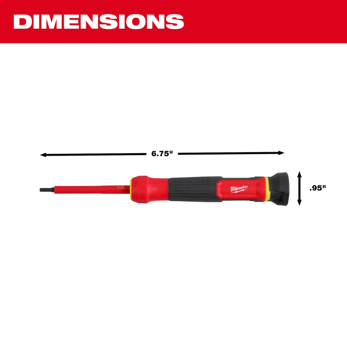 8-in-1 1000V Insulated Precision Multi-Bit Screwdriver