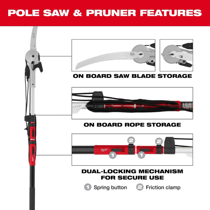 16' Pole Saw & Pruner