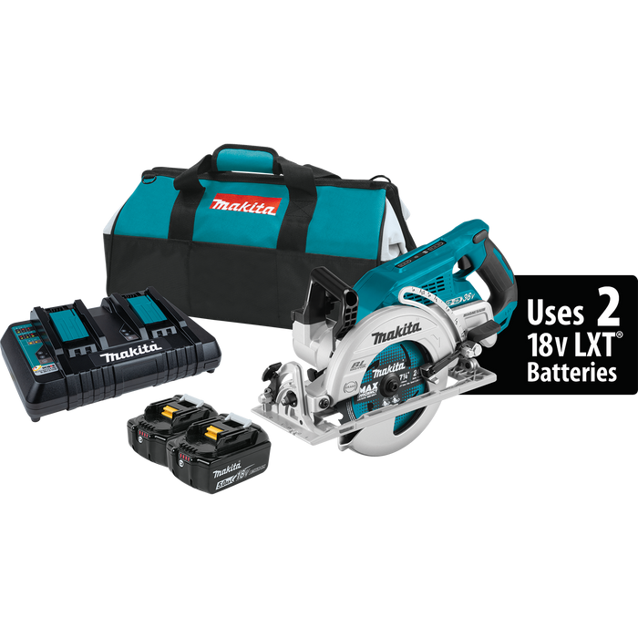 36V (18V X2) LXT® Brushless Rear Handle 7‑1/4" Circular Saw Kit (5.0Ah)