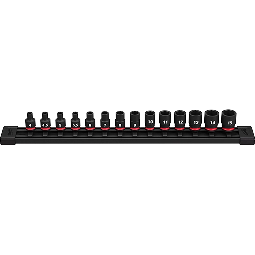 14PC SHOCKWAVE Impact Duty™ Metric Standard 6 Point Socket Set