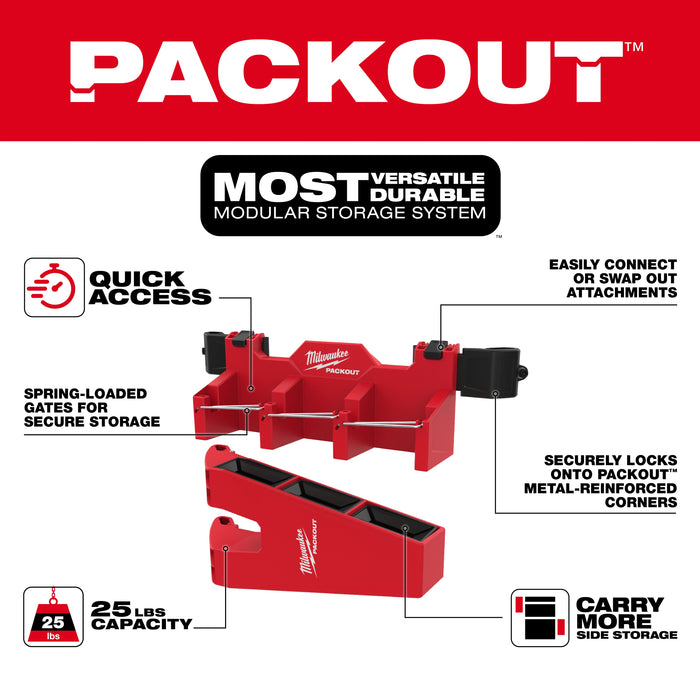 PACKOUT™ Tool Box Long Tool Holder Attachment