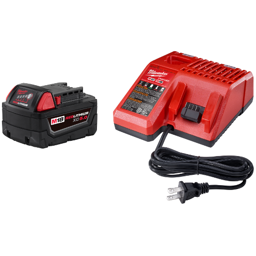 M18 REDLITHIUM XC 5.0Ah Battery and Charger Starter Kit Quality Industrial Safety