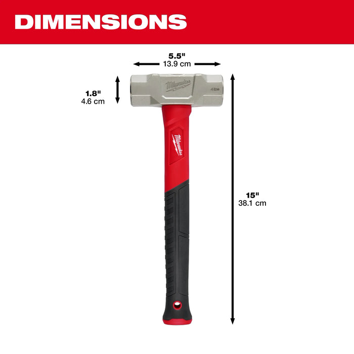 4lb Fiberglass Engineer Hammer