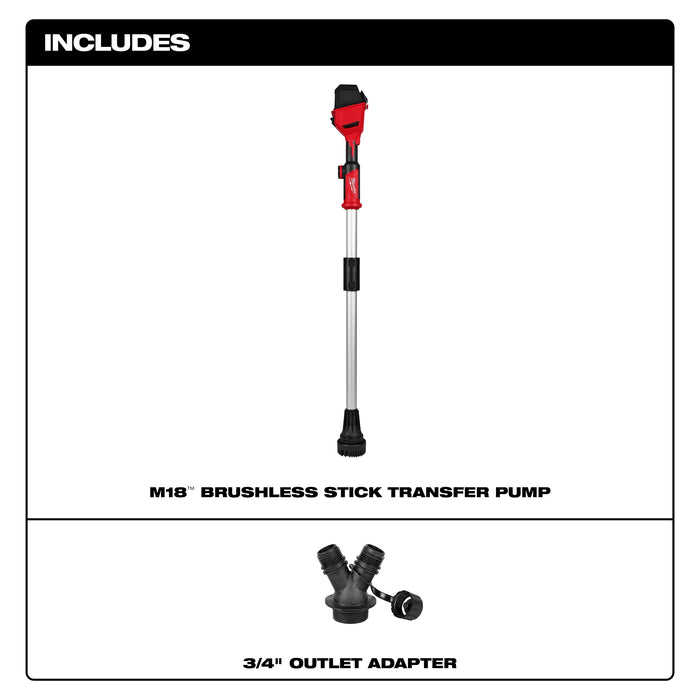 M18™ Brushless Stick Transfer Pump