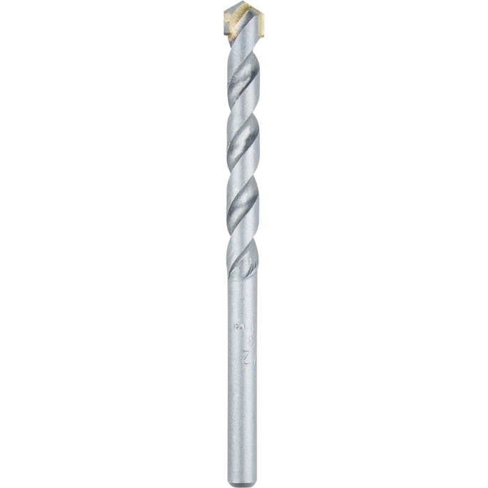 1/2" x 6" Carbide Tipped Percussion Masonry Hammer Drill Bit