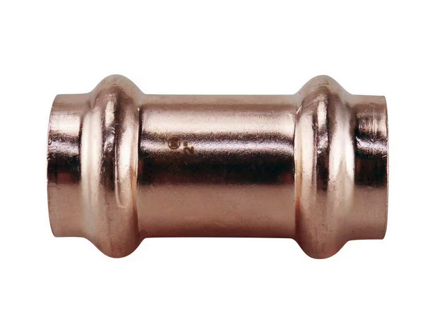 1/2 in. x 1/2 in. Copper Press x Press Pressure Repair Coupling with No Stop