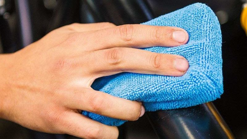 Microfiber Applicator Block Blue