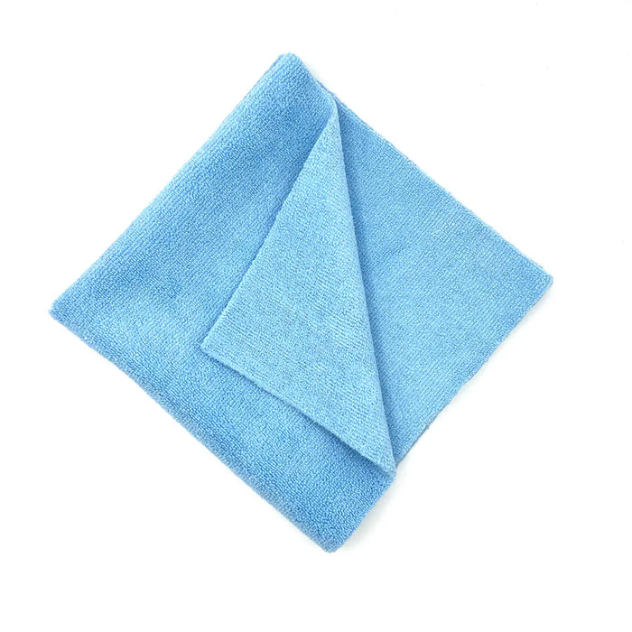 Edgeless Microfiber Towel Blue 16" x 16"