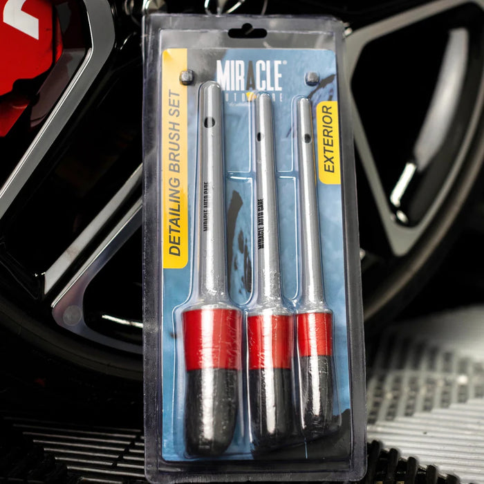 MAC Detailing Brush Exterior Set (3 Brushes)