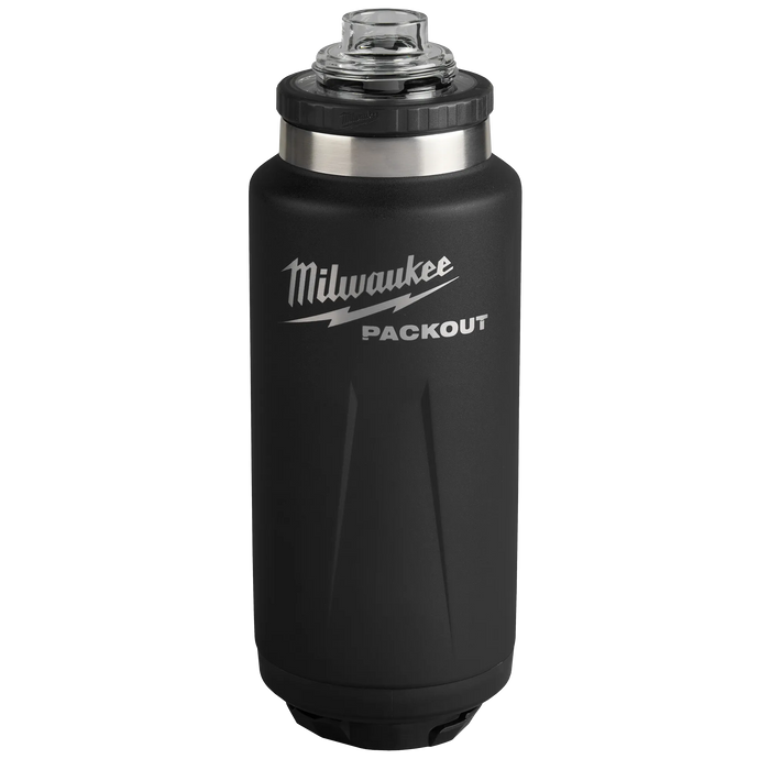 PACKOUT™ 36oz Insulated Bottle with Chug Lid Black