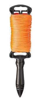 250' Orange Twisted Line with Reel