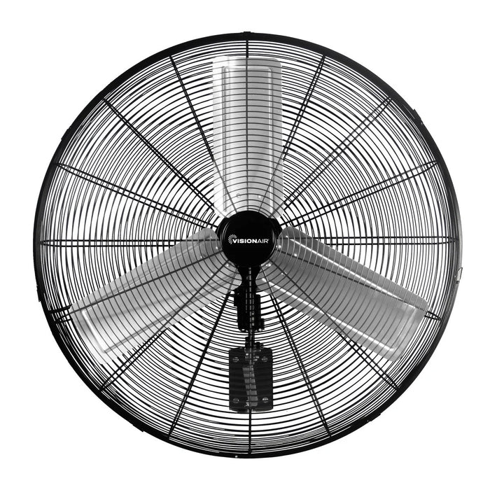 Heavy-Duty Oscillating High-Velocity Wall-Mount Fan, 120 V