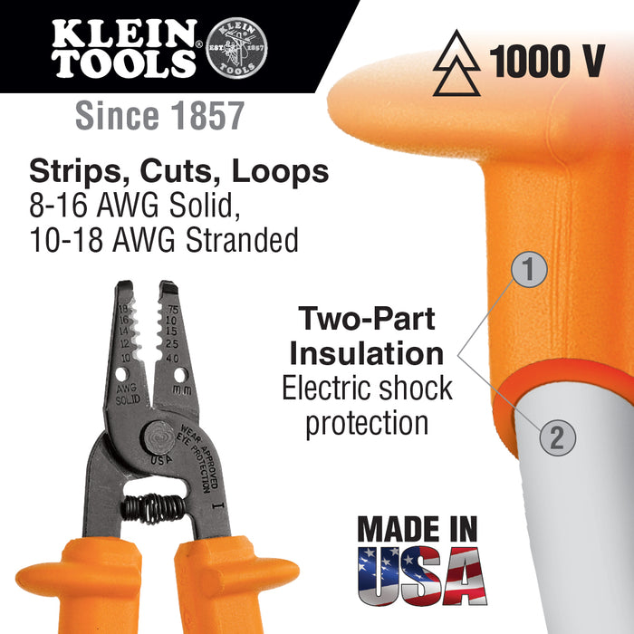 Insulated Wire Stripper and Cutter