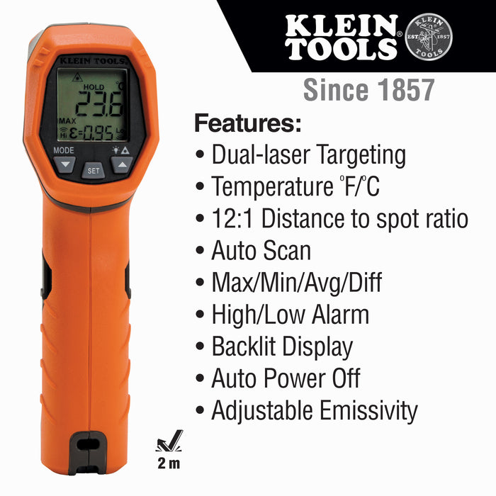 Dual Laser Infrared Thermometer