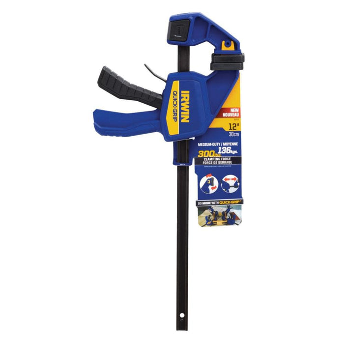 Irwin Quick Grip One Handed Bar Clamp Medium Duty 12in