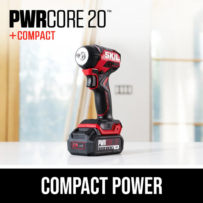 PWR CORE 20™ Brushless 20V 3/8 IN. Compact Impact Wrench Kit