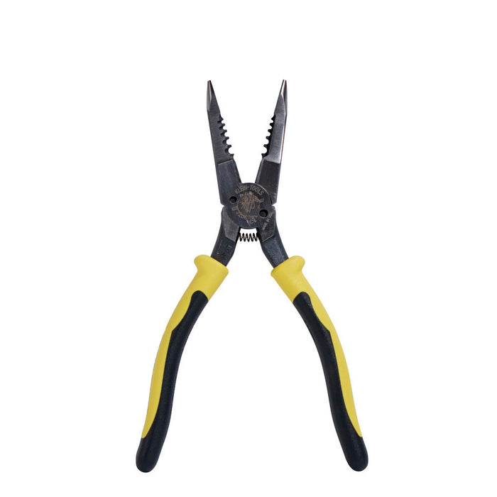 Pliers, All-Purpose Needle Nose, Spring Loaded, Cuts, Strips, 8.5-Inch