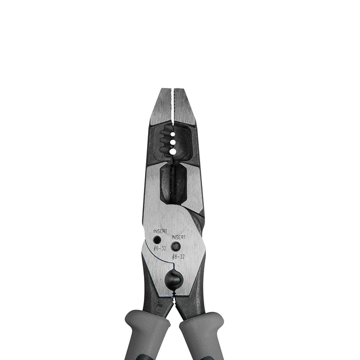 Hybrid Pliers with Crimper and Wire Stripper