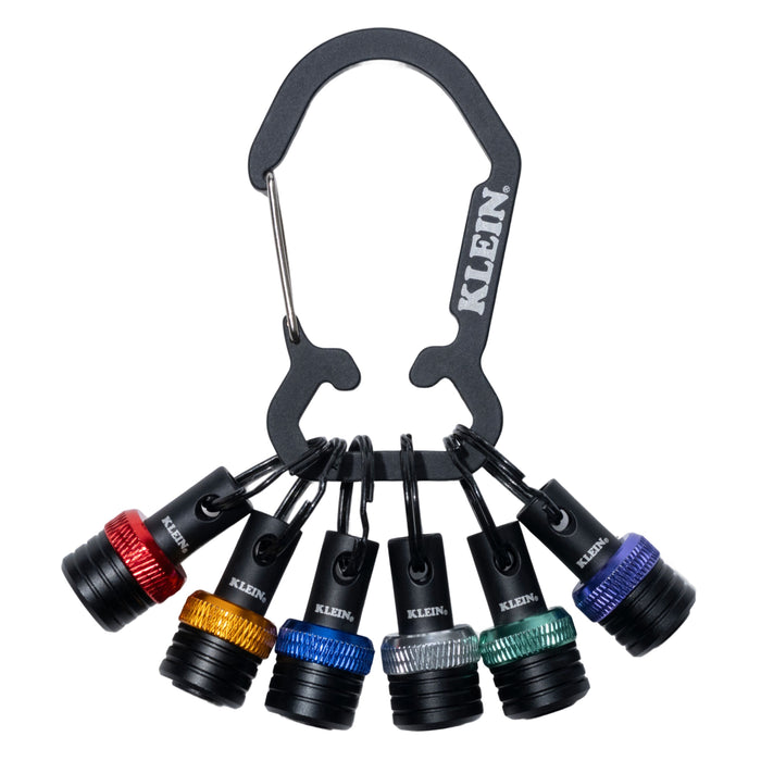 Bit Holder Keychain Set, 6-Piece