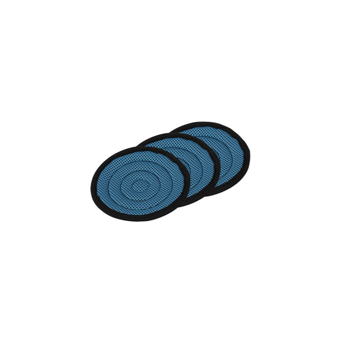 Hard Hat Top Pad Replacement, Premium KARBN™, 3-Pack