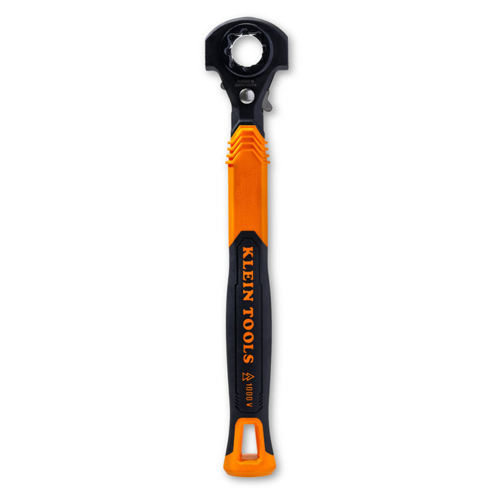 5-in-1 Hammer Facing Insulated Lineman Wrench
