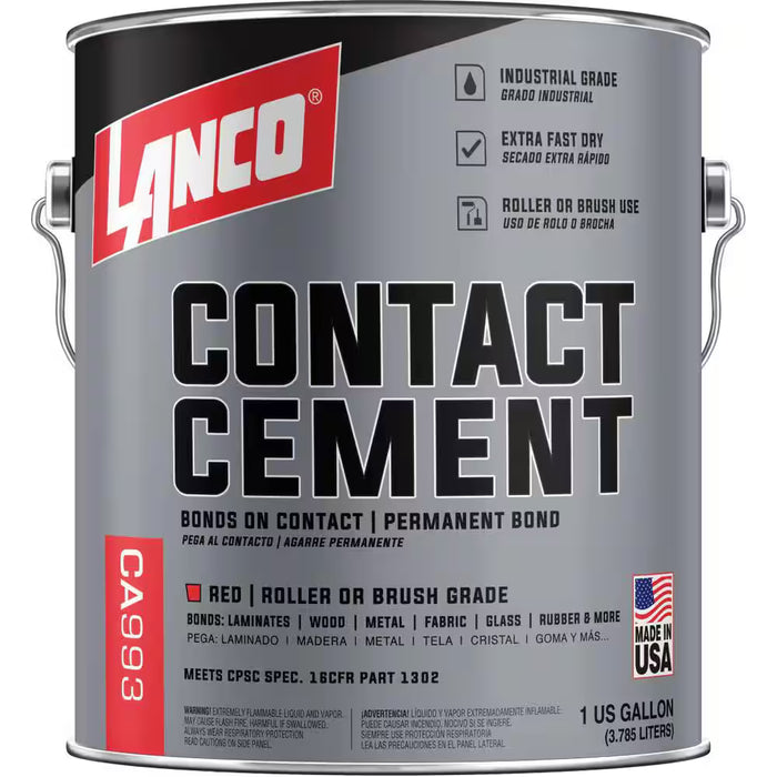 Lanco 1Gal Industrial Contact Cement