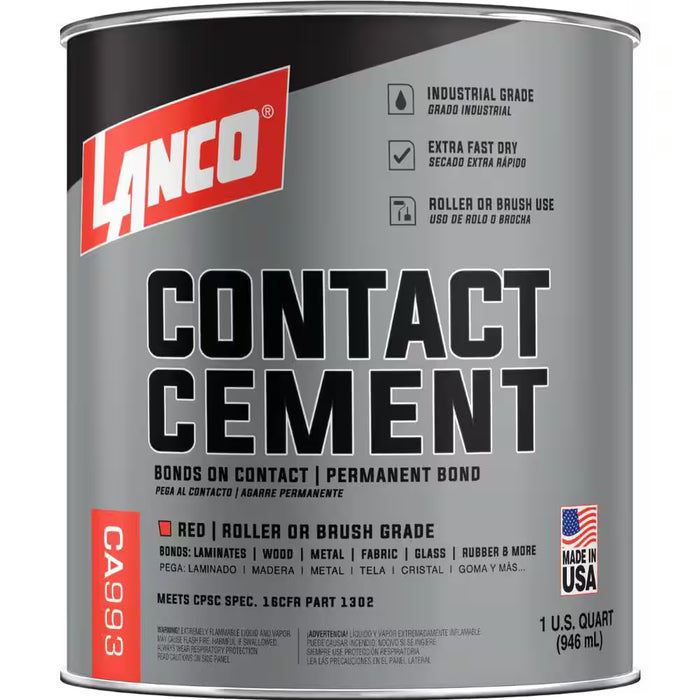 Lanco 1Qt Industrial Contact Cement