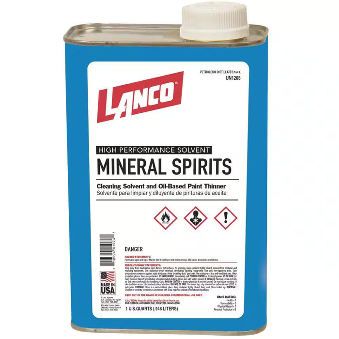 Lanco 1 qt. Mineral Spirits