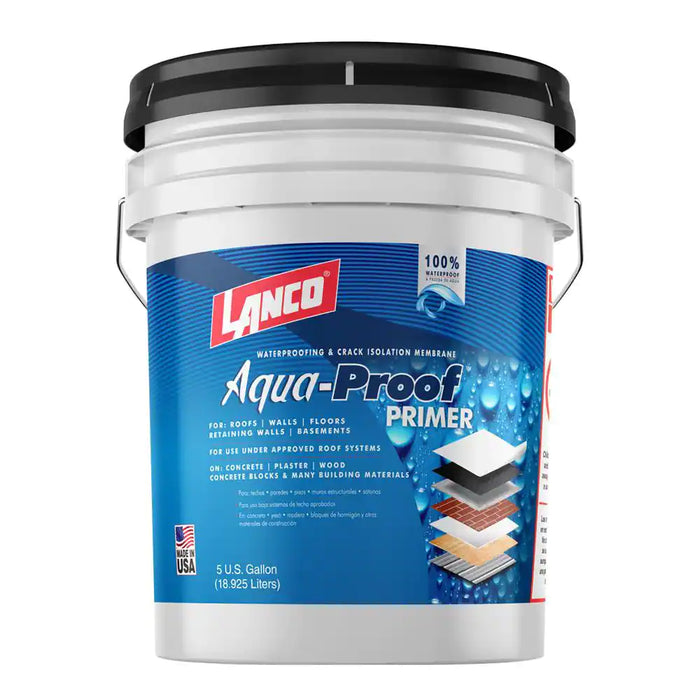 Lanco Aqua-Proof 5 Gal. Waterproofing Roof Primer