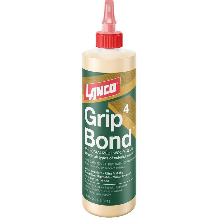 Lanco Grip Bond Four 16 fl. oz. Pre-Catalyzed Exterior Wood Glue