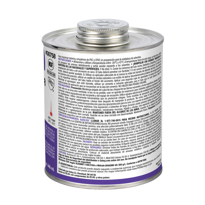 Oatey® Purple Primer 4 oz.