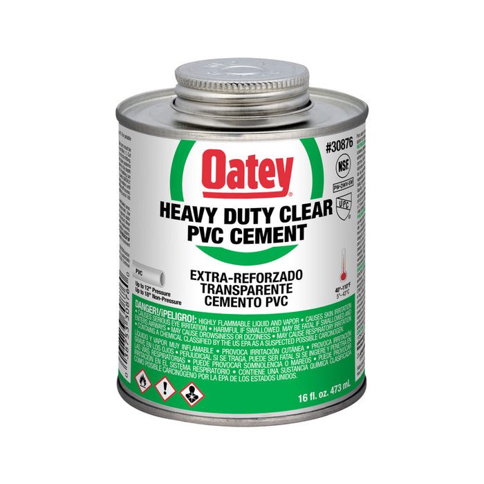 Oatey® Heavy Duty Clear PVC Cement