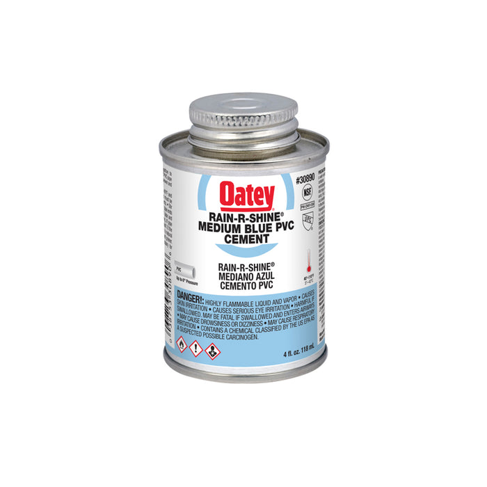 Oatey® Rain-R-Shine® Medium Blue PVC Cement