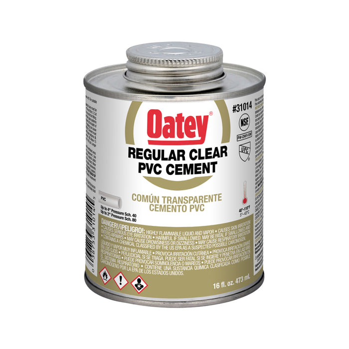 Oatey® Regular Clear PVC Cement