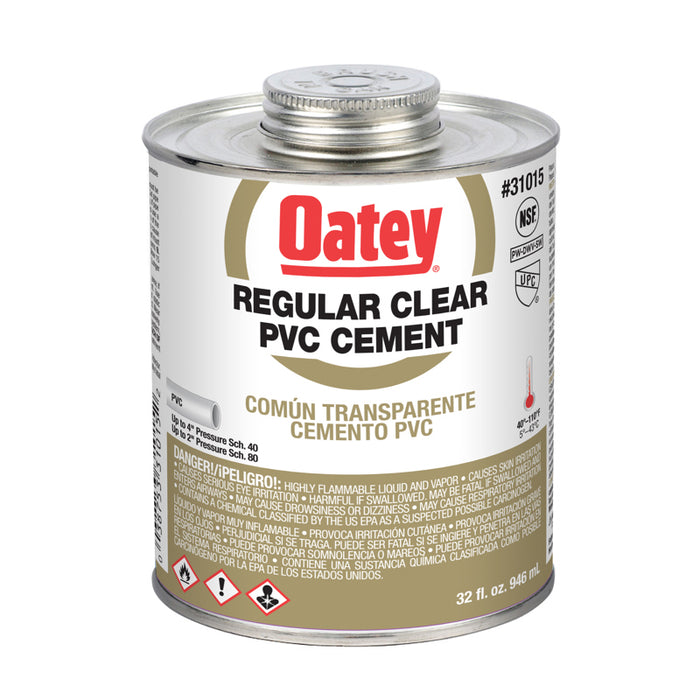 Oatey® Regular Clear PVC Cement