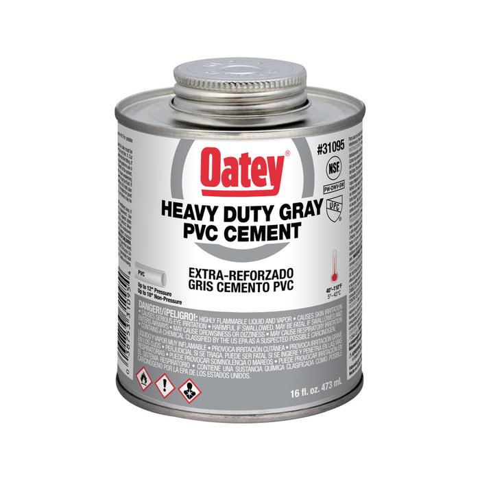 Oatey® Heavy Duty Gray PVC Cement