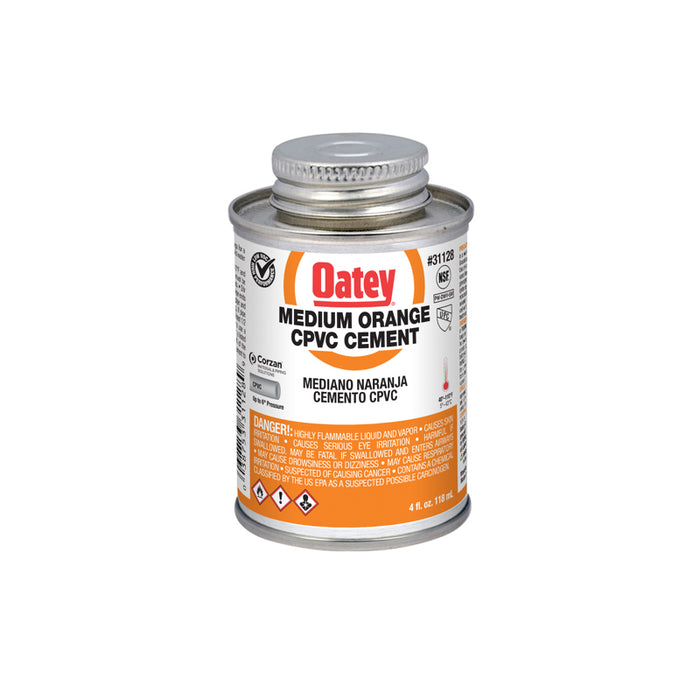 Oatey® Medium Orange CPVC Cement