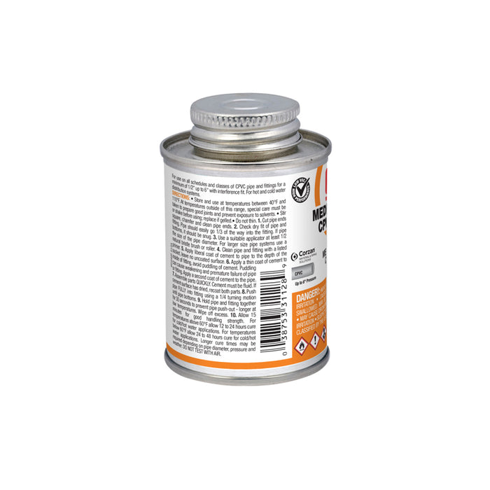 Oatey® Medium Orange CPVC Cement