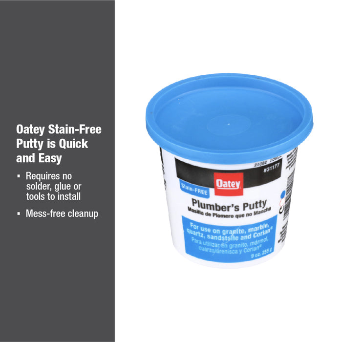 Oatey® Stain-Free Plumber’s Putty