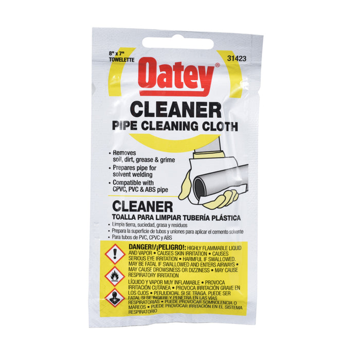 Oatey® Pipe Cleaning Cloth