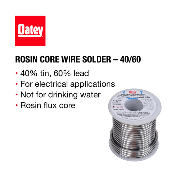 Oatey® Rosin Core Wire Solder