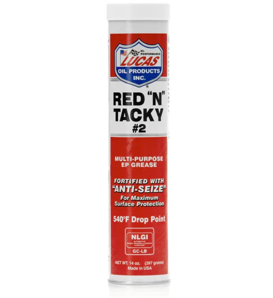 Lucas Oil 14 oz. Red 'N' Tacky Grease