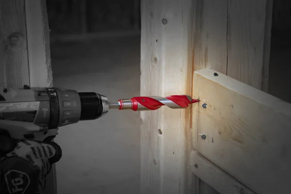 1/4" x 7-1/2" Auger Bit for Wood & Nail-Embedded Wood