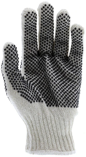COTTON KNIT PVC DOTS 1 SIDE