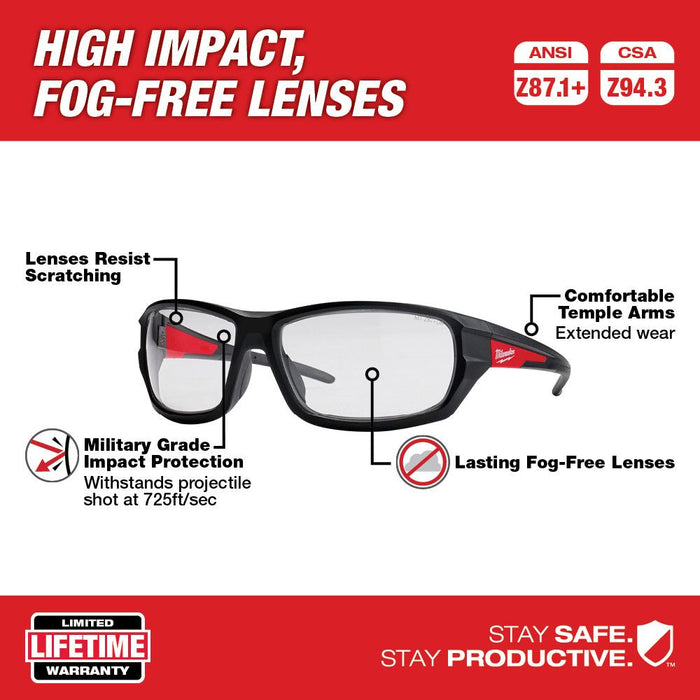 Clear Performance Safety Glasses