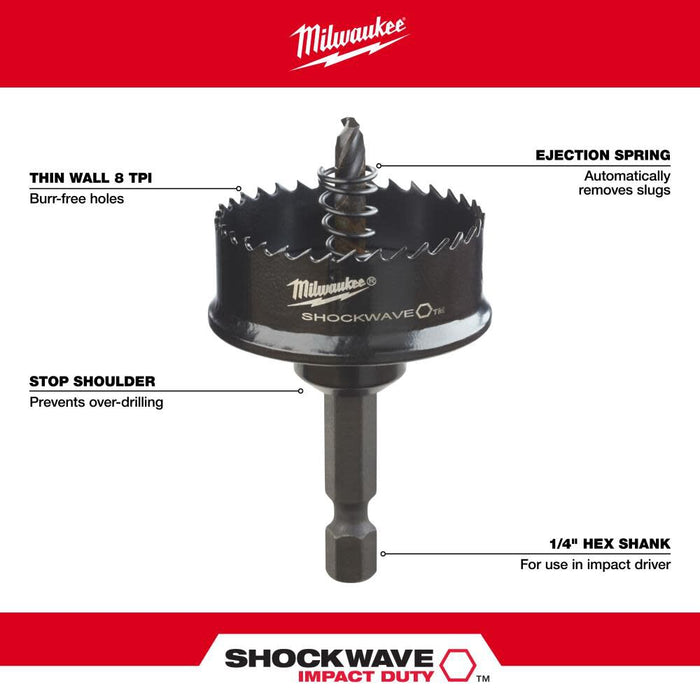 1-1/2" Shockwave Impact Hole Saw