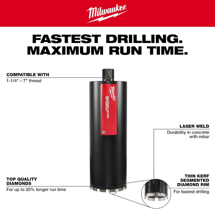 12" Diamond Ultra™ Wet Core Bit